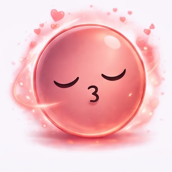 다정한 뽀뽀 표정